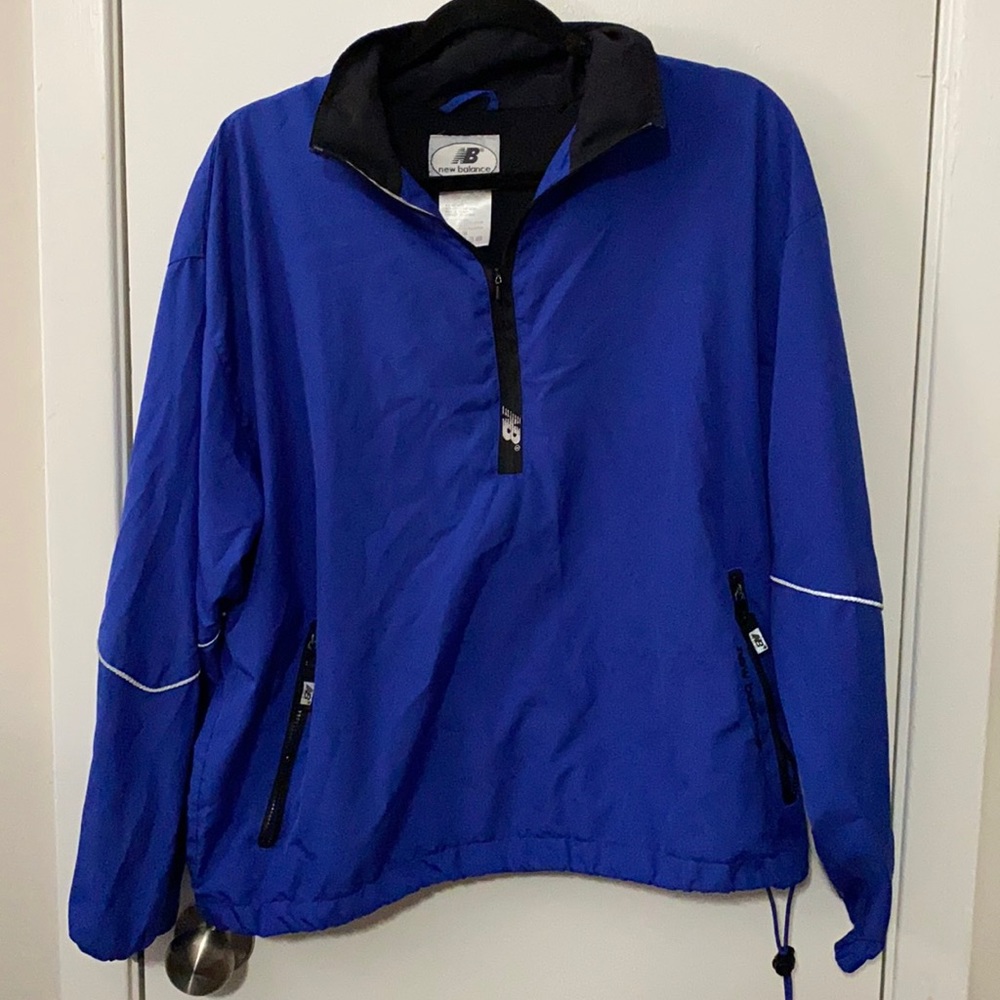 New Balance Blue/Black Windbreaker